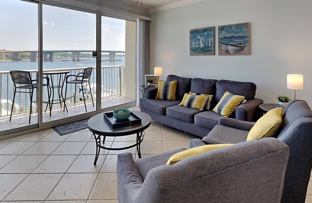 Palm Court Yacht Club #308 | Bayfront Views, Pool!