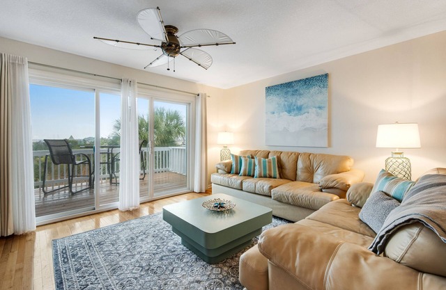Soundfront Condo with Water Views, Patio, Shared Pool, Central A/C, & Free WiFi