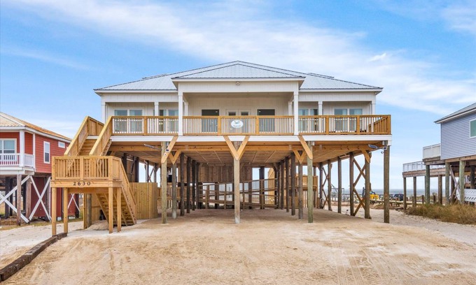 Dauphin Island House | 362 m² House ∙ 5 bedrooms ∙ 20 guests