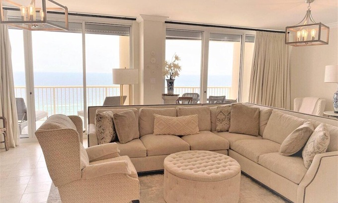 Fort Morgan Condo | 5/5 Double Master Bedrooms-50 Ft Balcony-King/King/Queen/Queen/Twins - direct Gu
