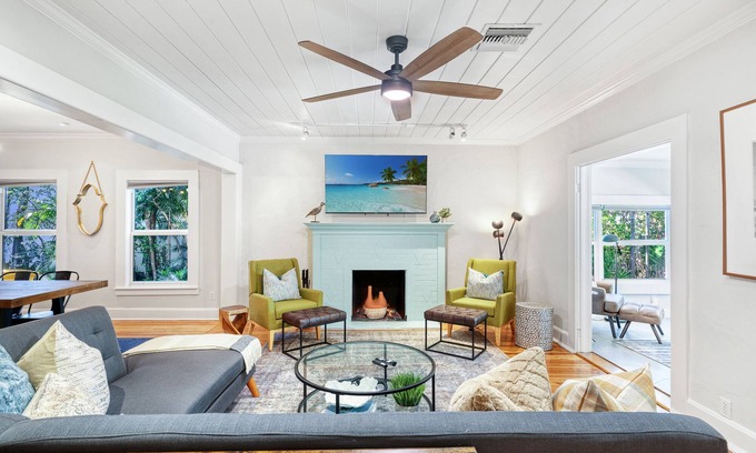 Parrot Cove House | Beautiful Newly Renovated Home Close to Downtown & Beach