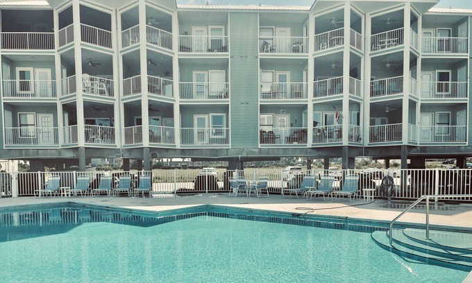 Orange Beach East Condo | ENJOY Sunsets, Sand, Boating and Fishing~7nts Disc~2/2~Jubilee Landing~Slp 6