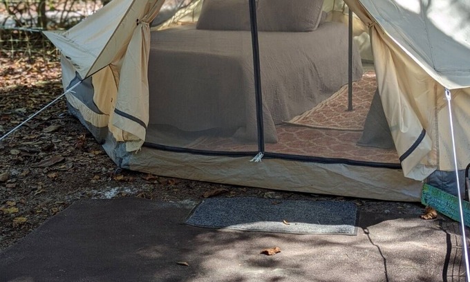 Telogia RV Rental | Goat House Farm Stay Cozy Tent