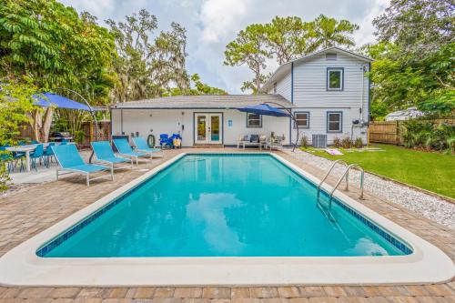 River District House | Heated Pool, Arcade, 2 Kings, 75 Tv, Near Ami-img