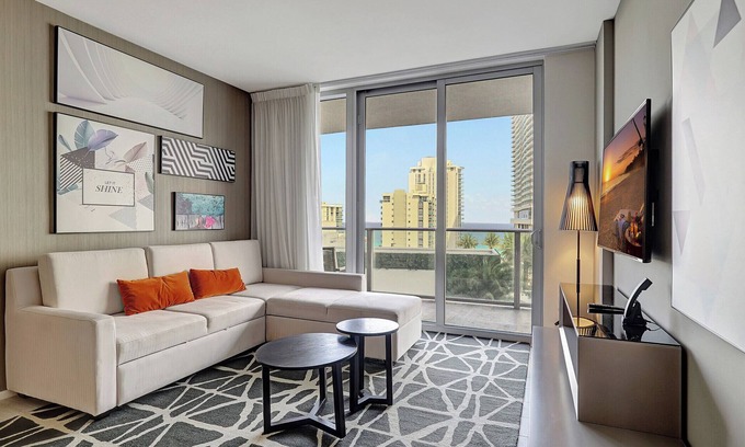 Hallandale Beach Condo | Hollywood Haven: Sophisticated Living by the Sea