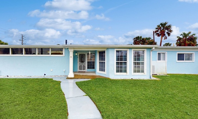 Port Orange House | Just steps to beach, Spacious 3BR, 2BA Home, backyard & patio