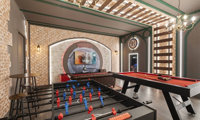 Four Corners Villa | Last Minute Disney! Private Pool, Hot Tub, Game Room & Themed Bedrooms. Book Now! #125755