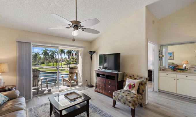 Isla del Sol Condo | Peaceful Island Escape – Vista Verde 2-212 with Pond Views & Modern Comfort