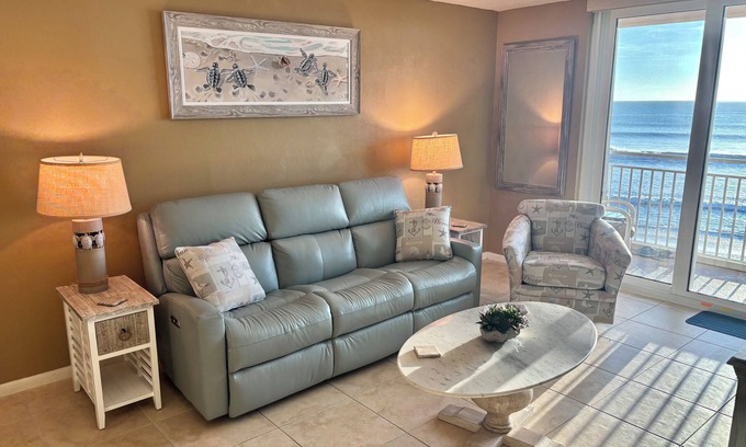 Indian Harbour Beach Condo | Thanksgiving still available! New living room furniture! Great unit!
