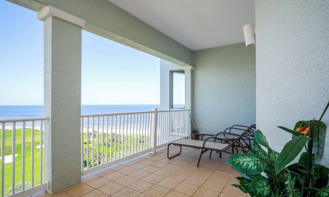 Palm Coast Condo | Top Floor Penthouse Oceanfront Beauty 461 - Best views in the community!