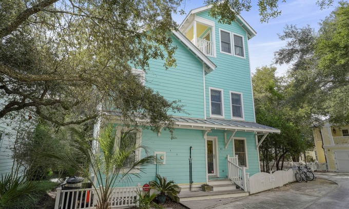 Seaside House | Tower W/Stunning Gulf Views In Seaside, 7 Houses To Beach, 2 Adult Bikes