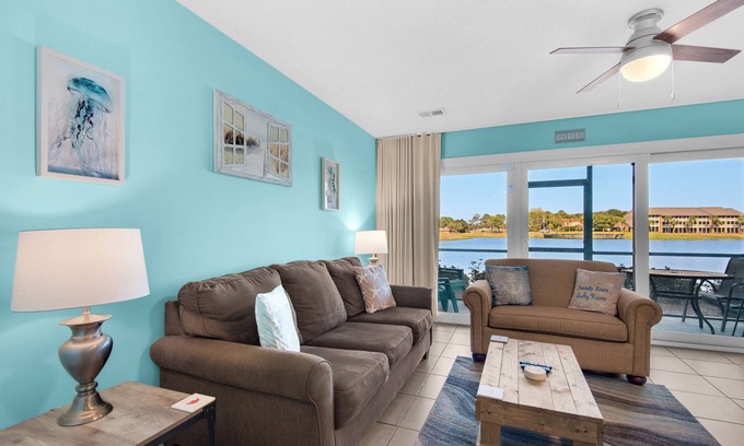 Miramar Beach Condo | ✨Walk2Beach-Pet Friendly-Lake View-Beach Break✨