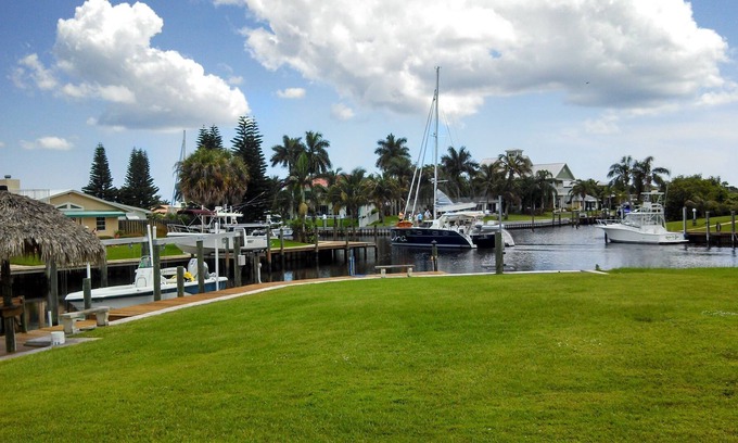Palm City House | WATERFRONT Home w/ Heated Pool in Florida's Treasure Coast