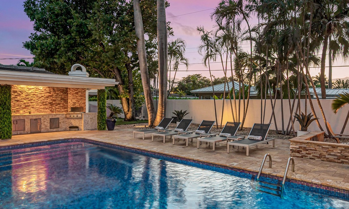 Harbor Beach House | Private Neighborhood Heated Pool Walk To Beach Lush Surroundings Harbor Key