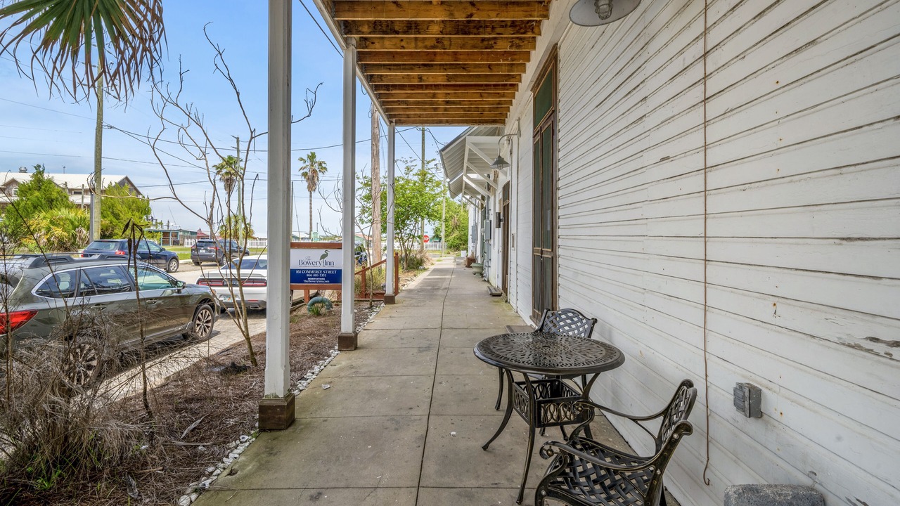 Photo of Patio Balcony in Historic Downtown Apalachicola