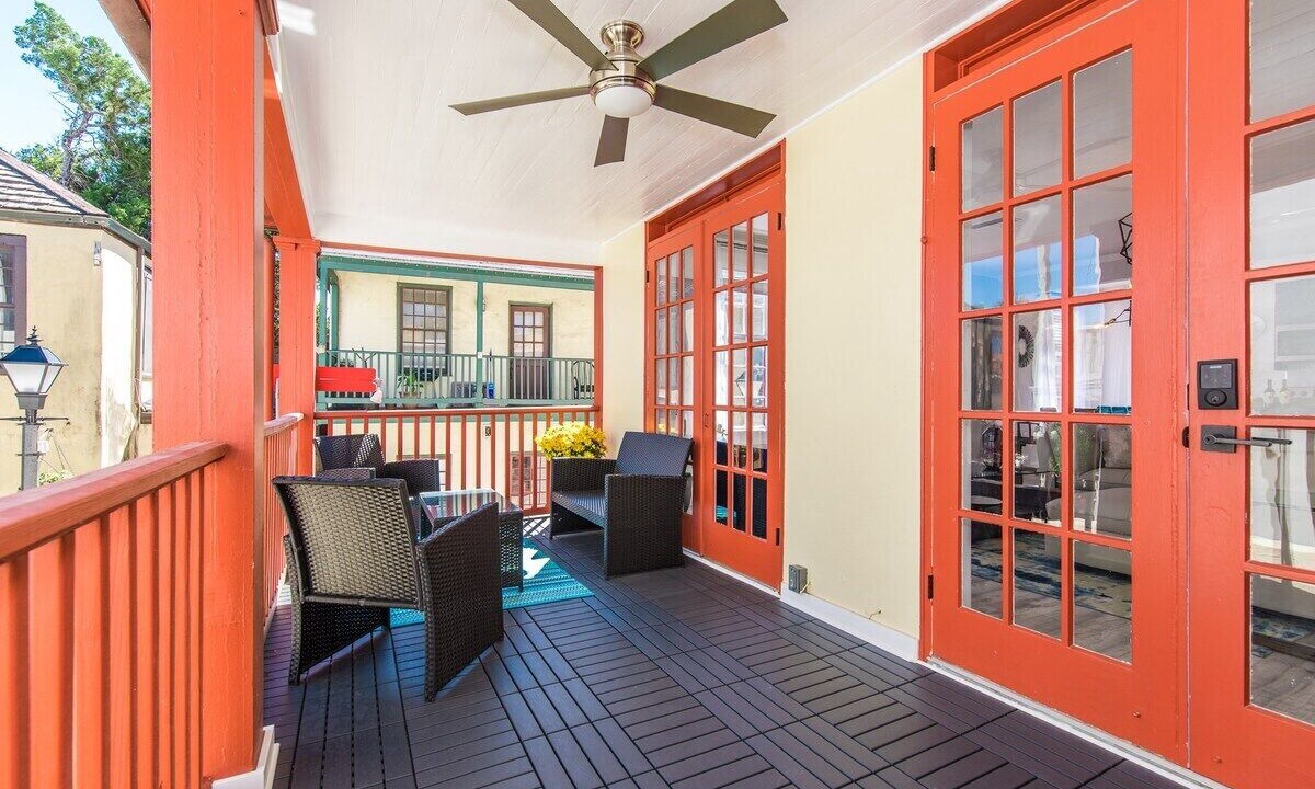 Photo of Patio Balcony in St. Augustine Historic District