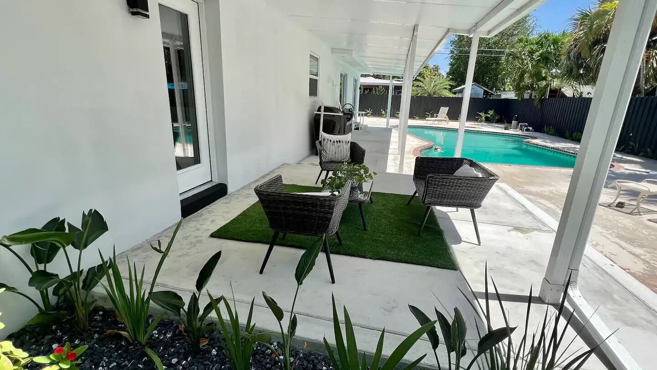 Photo of Patio Balcony in Sunset