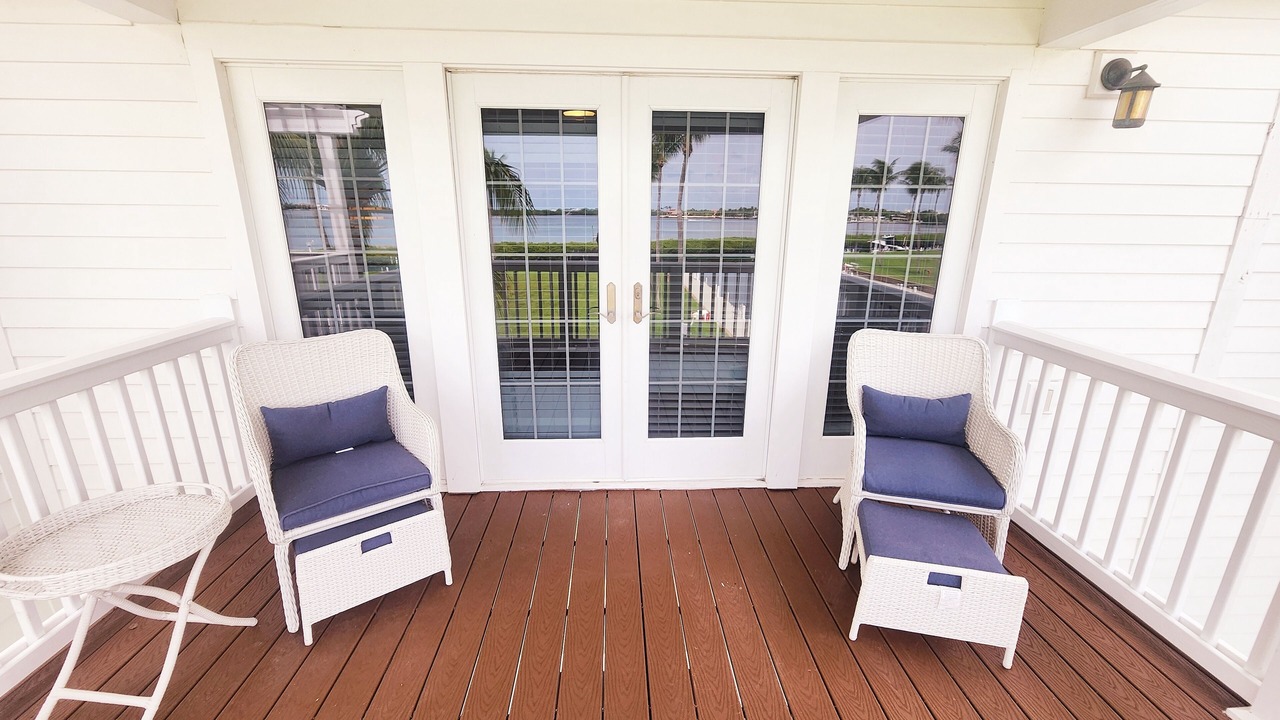 Photo of Patio Balcony in Indigo Reef Marina Homes