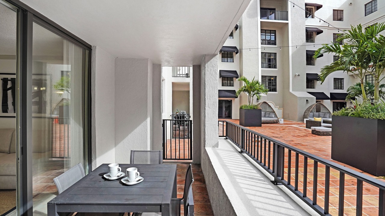 Photo of Patio Balcony in Coral Gables Section