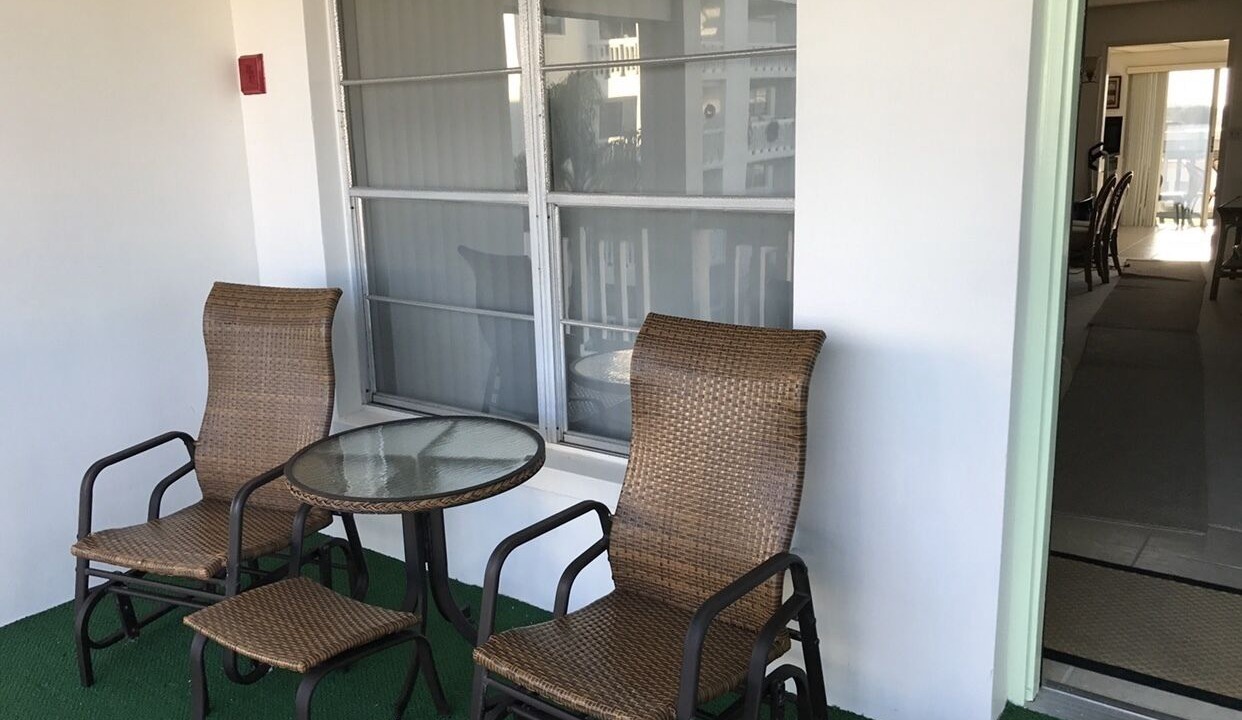 Photo of Patio Balcony in North Redington Beach