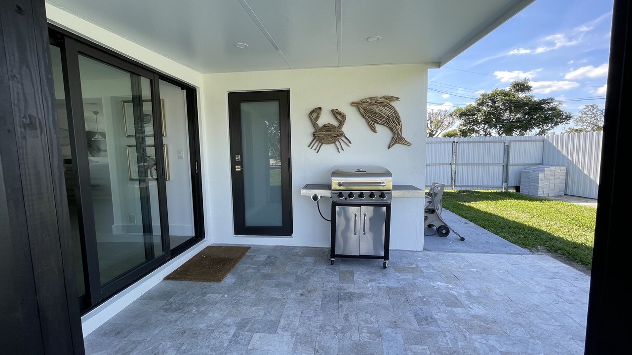 Photo of Patio Balcony in Sunset