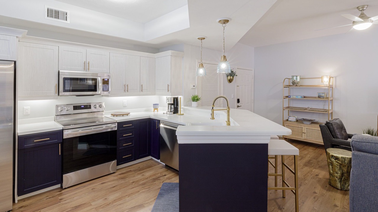 Photo of Kitchen in Redevelopment Area