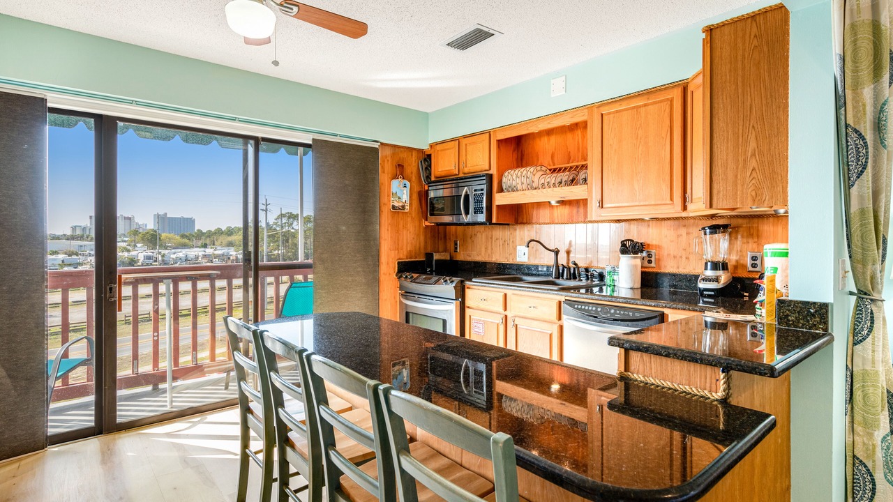 Photo of Kitchen in Gulf Lagoon Beach