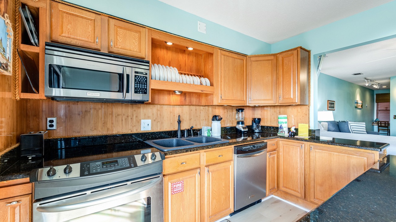 Photo of Kitchen in Gulf Lagoon Beach
