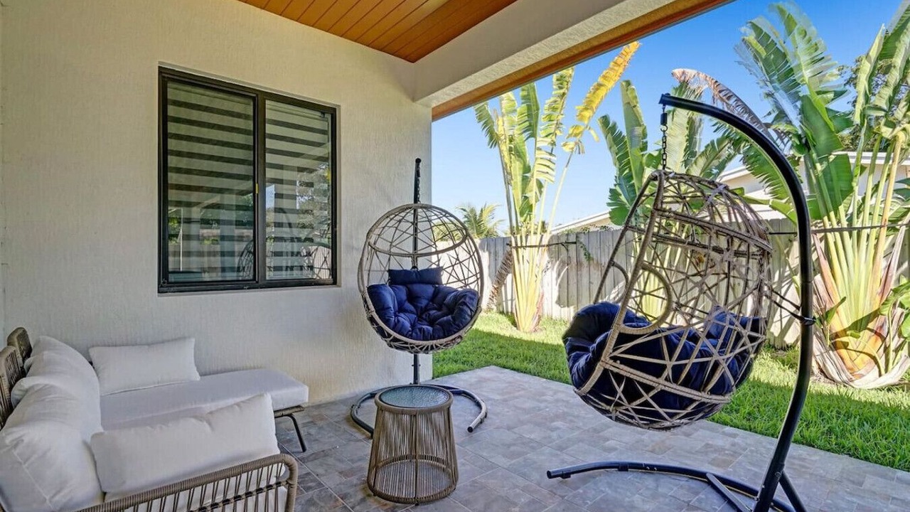 Photo of Patio Balcony in Sunset
