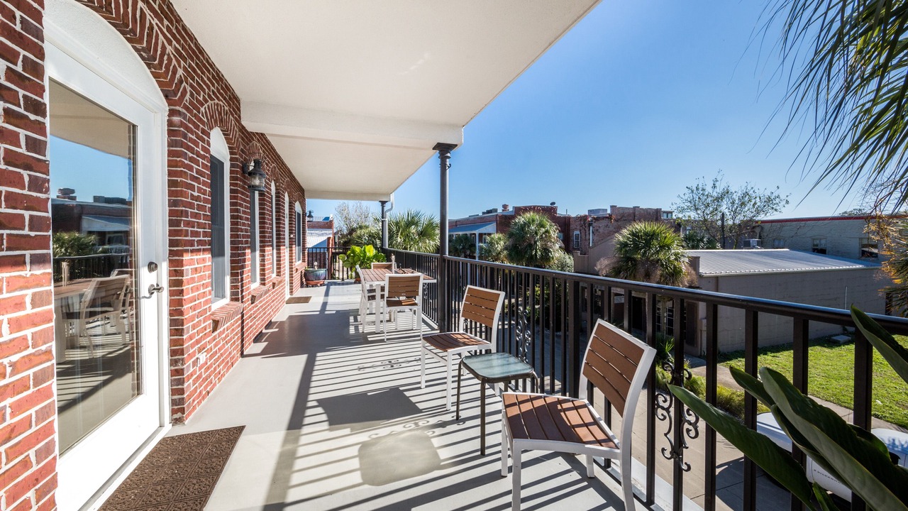 Photo of Patio Balcony in Historic Downtown Apalachicola