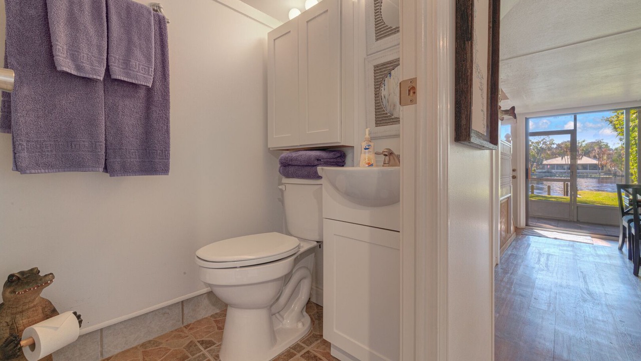 Photo of Bathroom in Ormonds Jungle Den Camp Sites