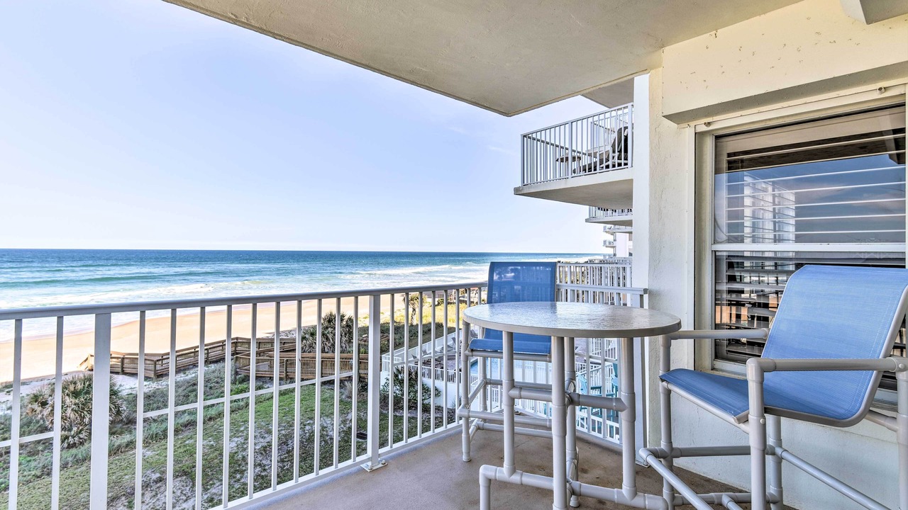 Photo of Patio Balcony in Seawinds Condo