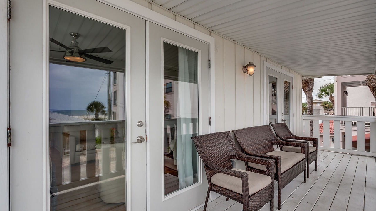 Photo of Patio Balcony in St. Augustine Beach