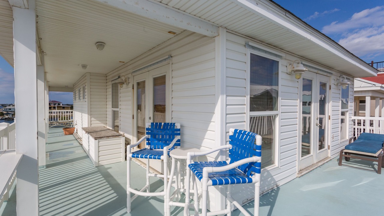 Photo of Patio Balcony in White Sands Cottages