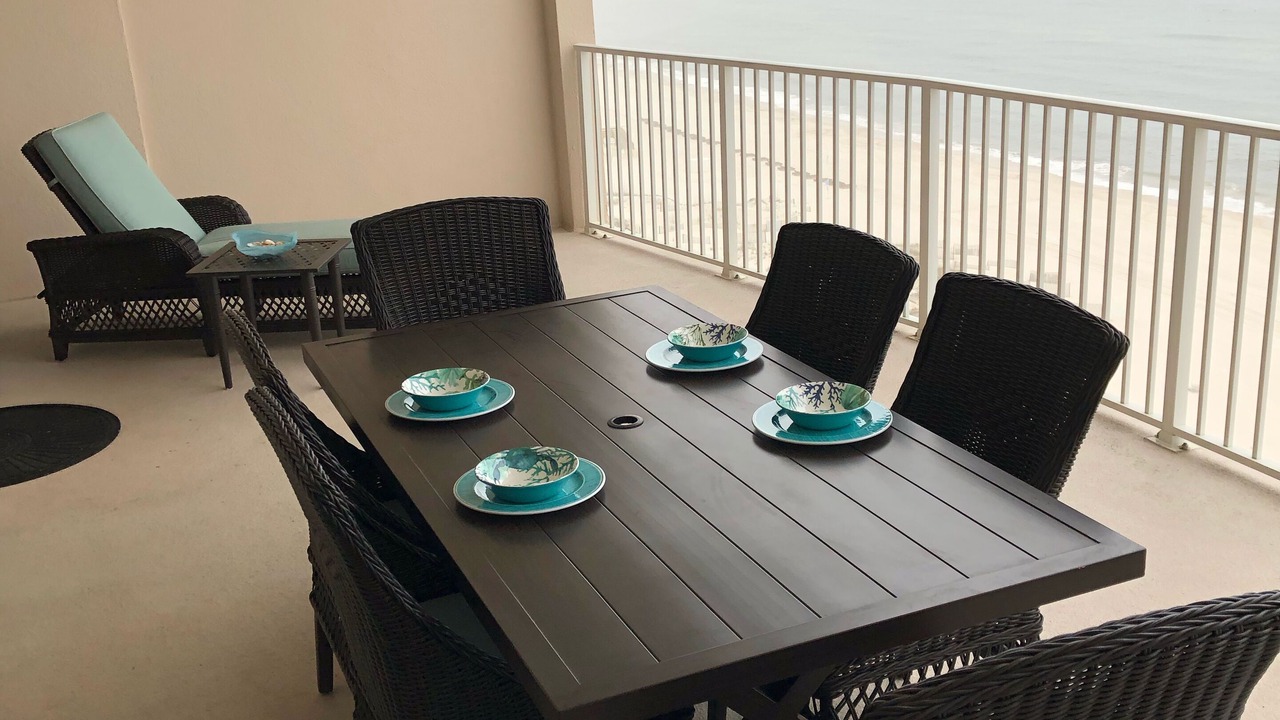 Photo of Patio Balcony in Orange Beach East