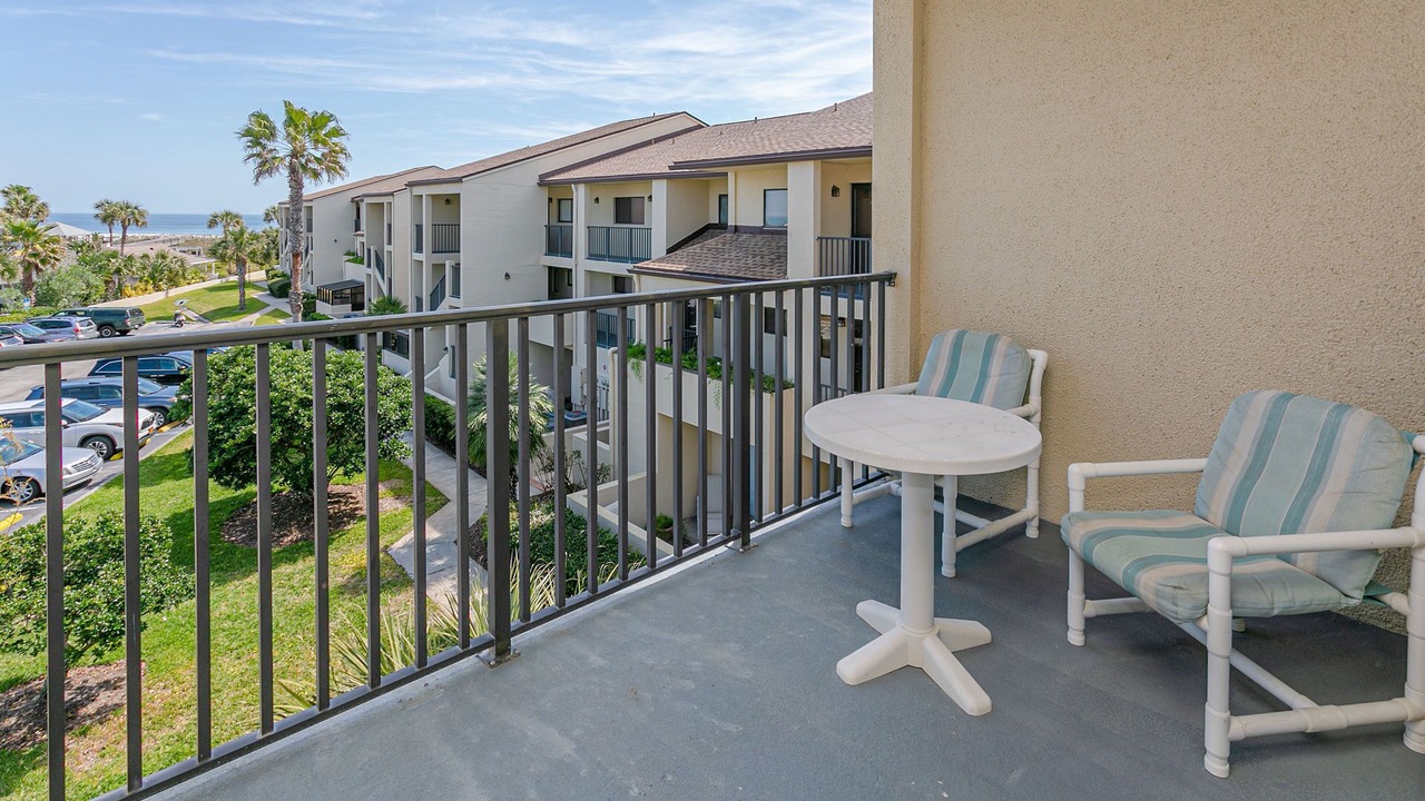 Photo of Patio Balcony in St. Augustine Beach