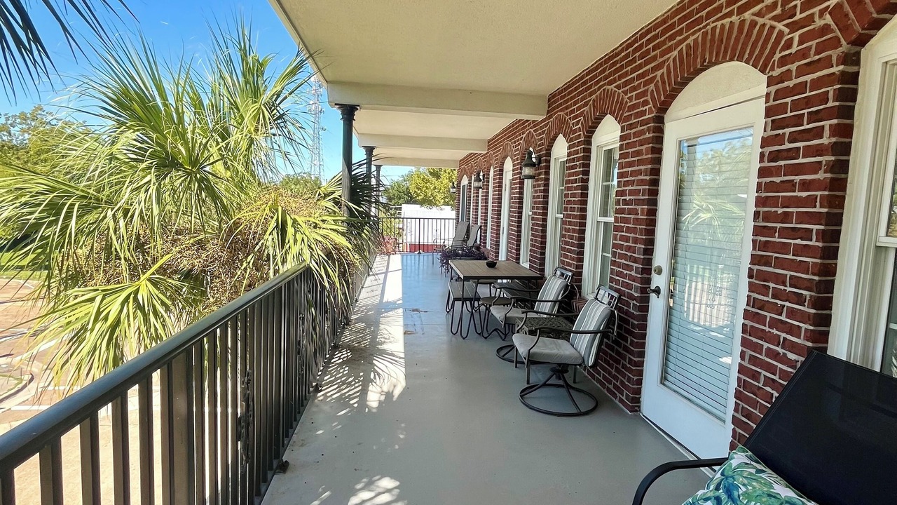 Photo of Patio Balcony in Historic Downtown Apalachicola