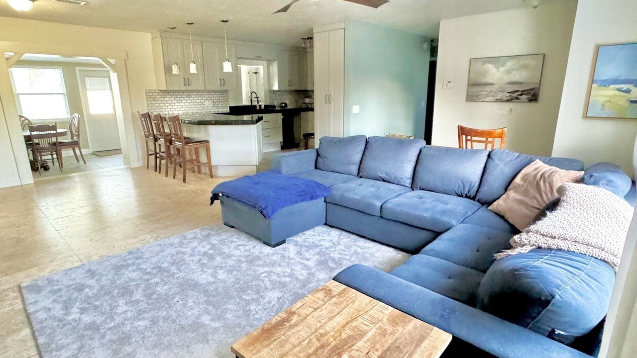 Photo of Livingroom in Winter Woods