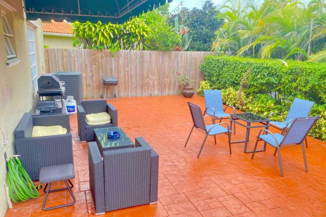 Photo of Patio Balcony in Sunset