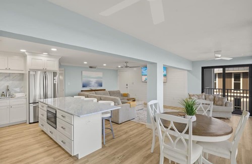 Beachview Country Club Estates Condo | Step into serenity at Sunset South Sanibel, newly renovated 3 BR Island Retreat